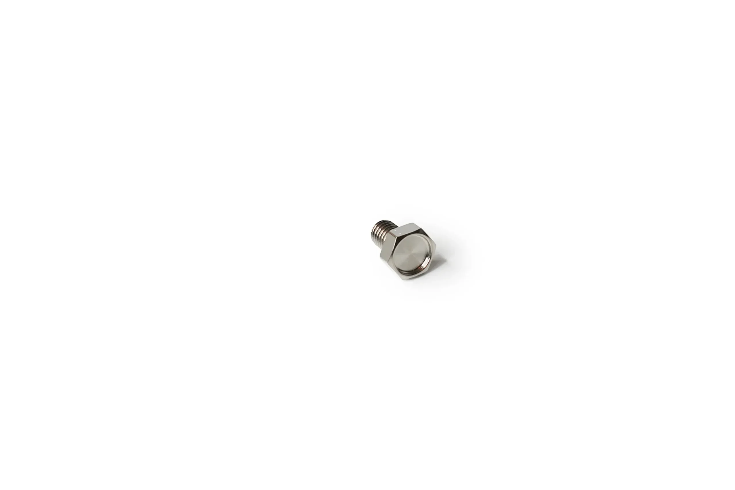 Titanium hex bolt M6x1.0 x 10mm full thread - view 2 - Grade 5 Ti-6Al-4V