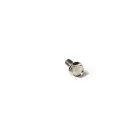 Titanium hex flange bolt M6x1.0 x 15mm full thread - view 2 - Grade 5 Ti-6Al-4V