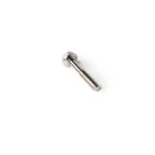 Titanium hex flange bolt M6x1.0 x 35mm with 15mm grip - view 3 - Grade 5 Ti-6Al-4V