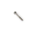 Titanium hex flange bolt M6x1.0 x 45mm with 25mm grip - view 3 - Grade 5 Ti-6Al-4V