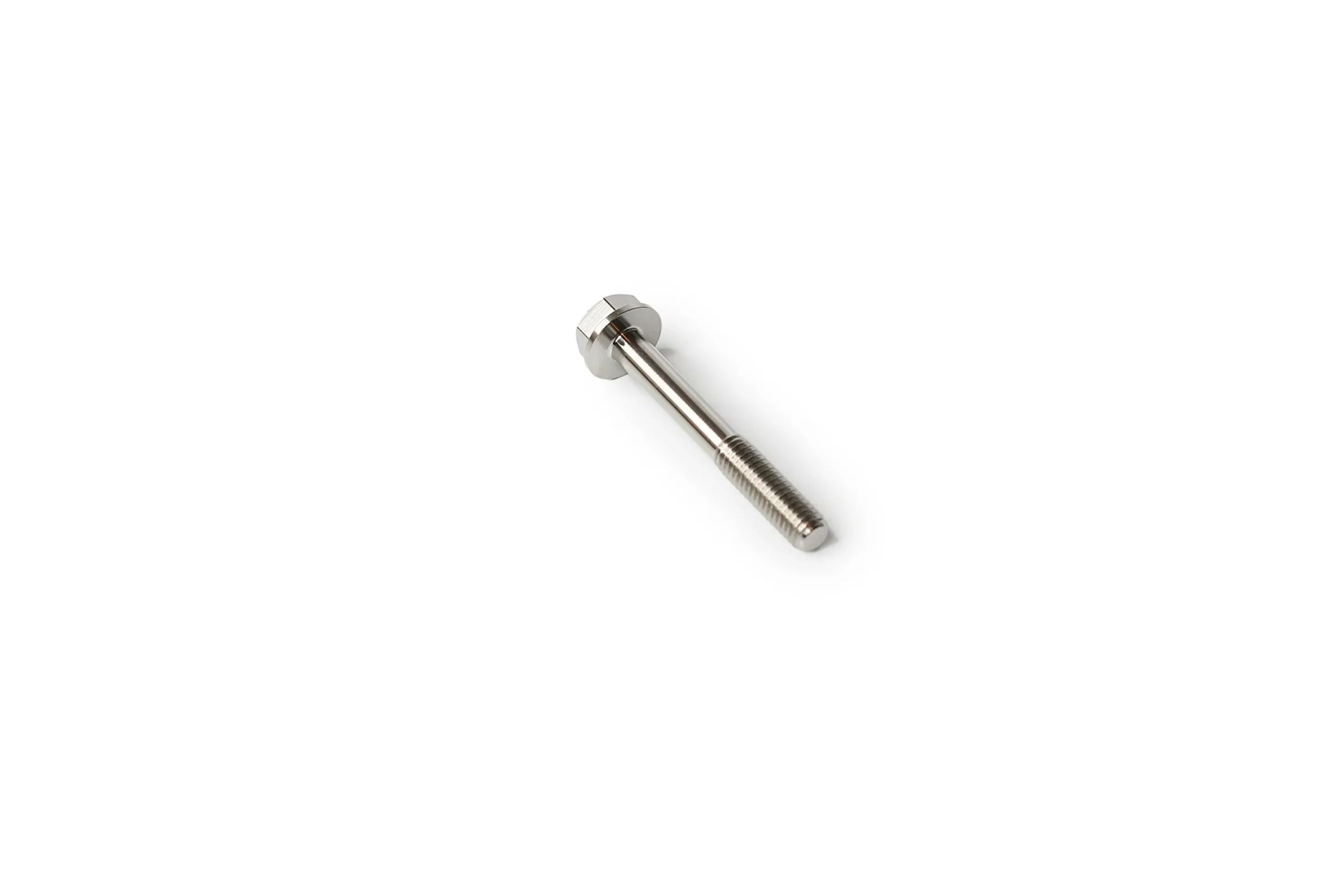 m6flanged_45mmlength_25mmgrip3 Titanium hex flange bolt M6x1.0 x 45mm with 25mm grip - view 3 - Grade 5 Ti-6Al-4V